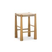 Caliste Woven Rope Barstool, Indoor & Outdoor gallery detail image