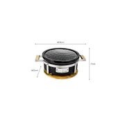 Hibachi Tabletop BBQ Grill Grill- Round gallery detail image