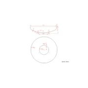 80cm Corten Steel Fire Pit Bowl gallery detail image