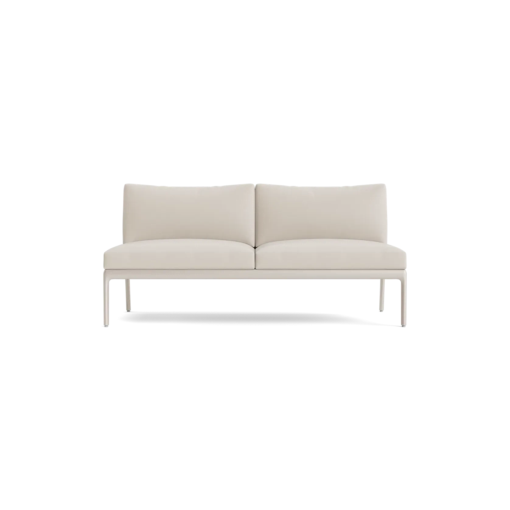 H Armless Loveseat gallery detail image