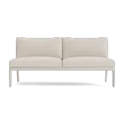 H Armless Loveseat gallery detail image