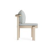 Luca Dining Side Chair w/Teak gallery detail image
