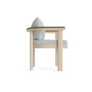 Luca Dining Arm Chair w/Teak gallery detail image
