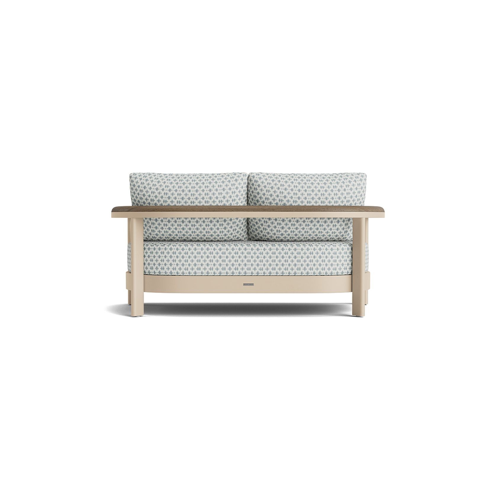 Luca Loveseat w/Teak gallery detail image