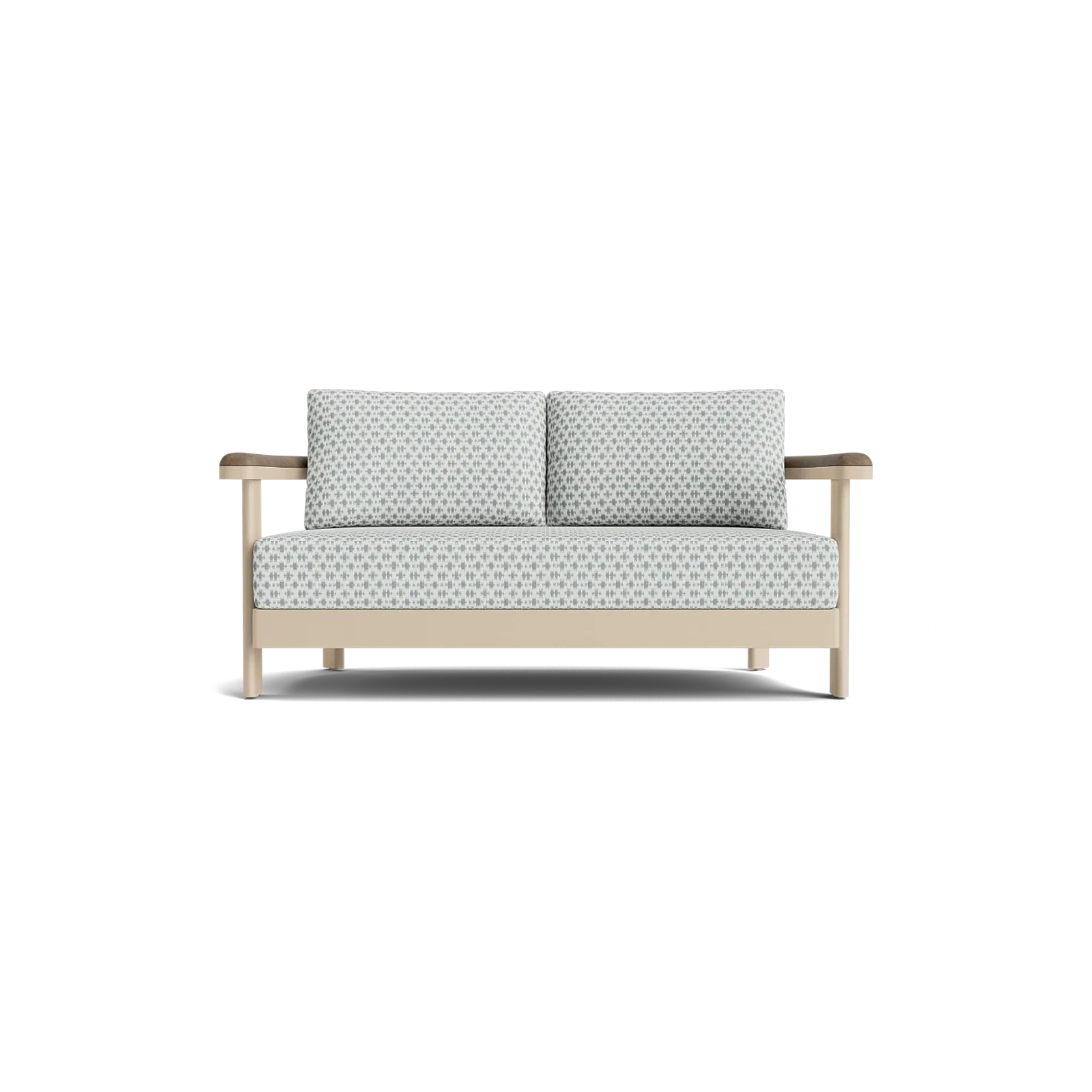 Luca Loveseat w/Teak gallery detail image
