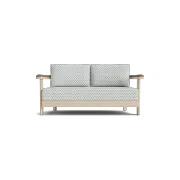 Luca Loveseat w/Teak gallery detail image