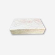 Block Coffee Table - Cream Rosa Marble - Large | Natural Stone Co. gallery detail image