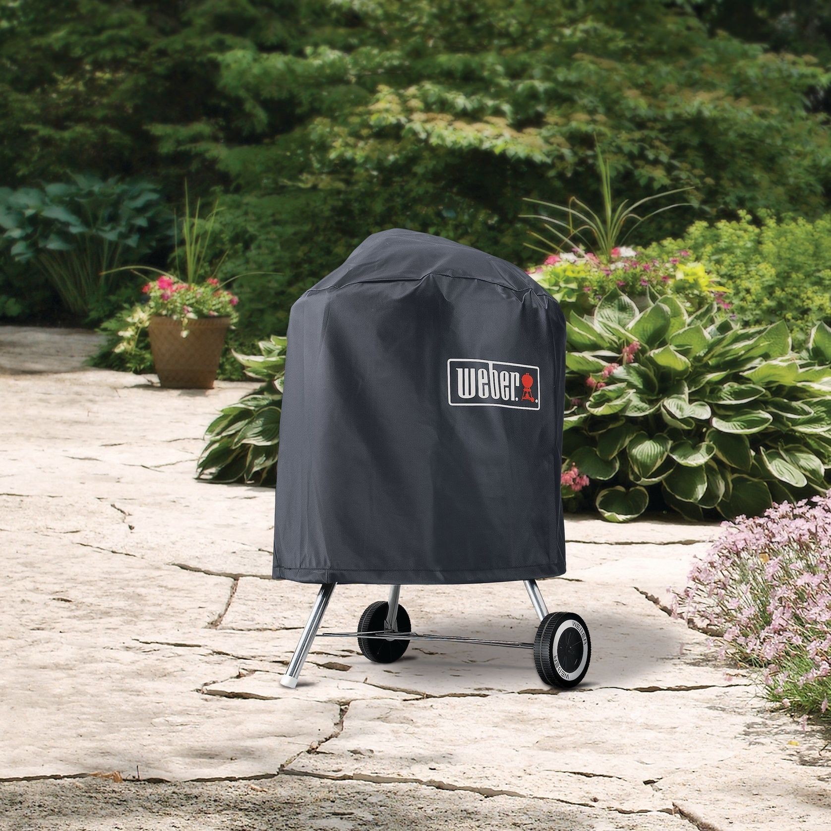 Weber 57cm Kettle Deluxe Full Length Weatherproof Cover gallery detail image