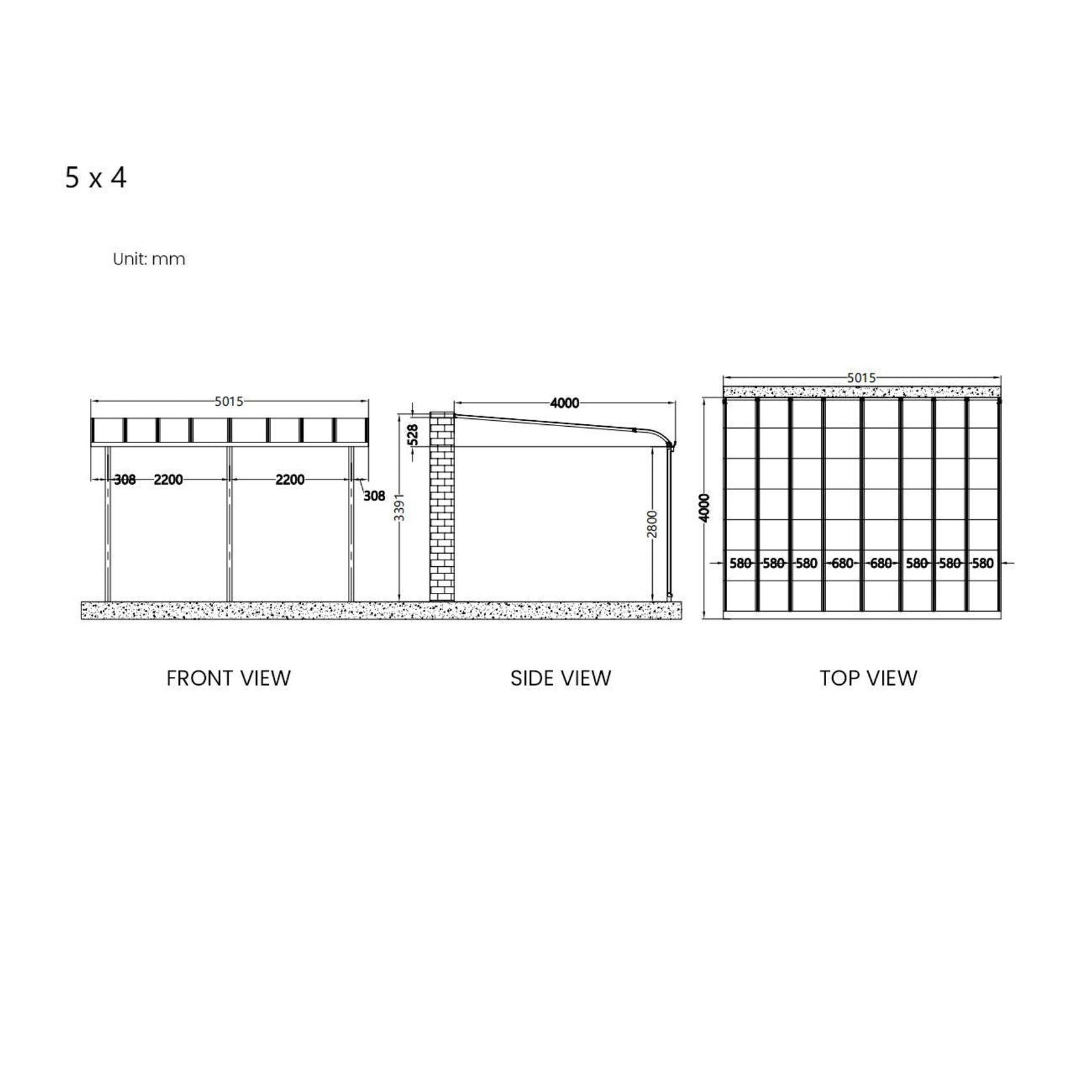 Country Wall Mounted Patio Cover Collection gallery detail image
