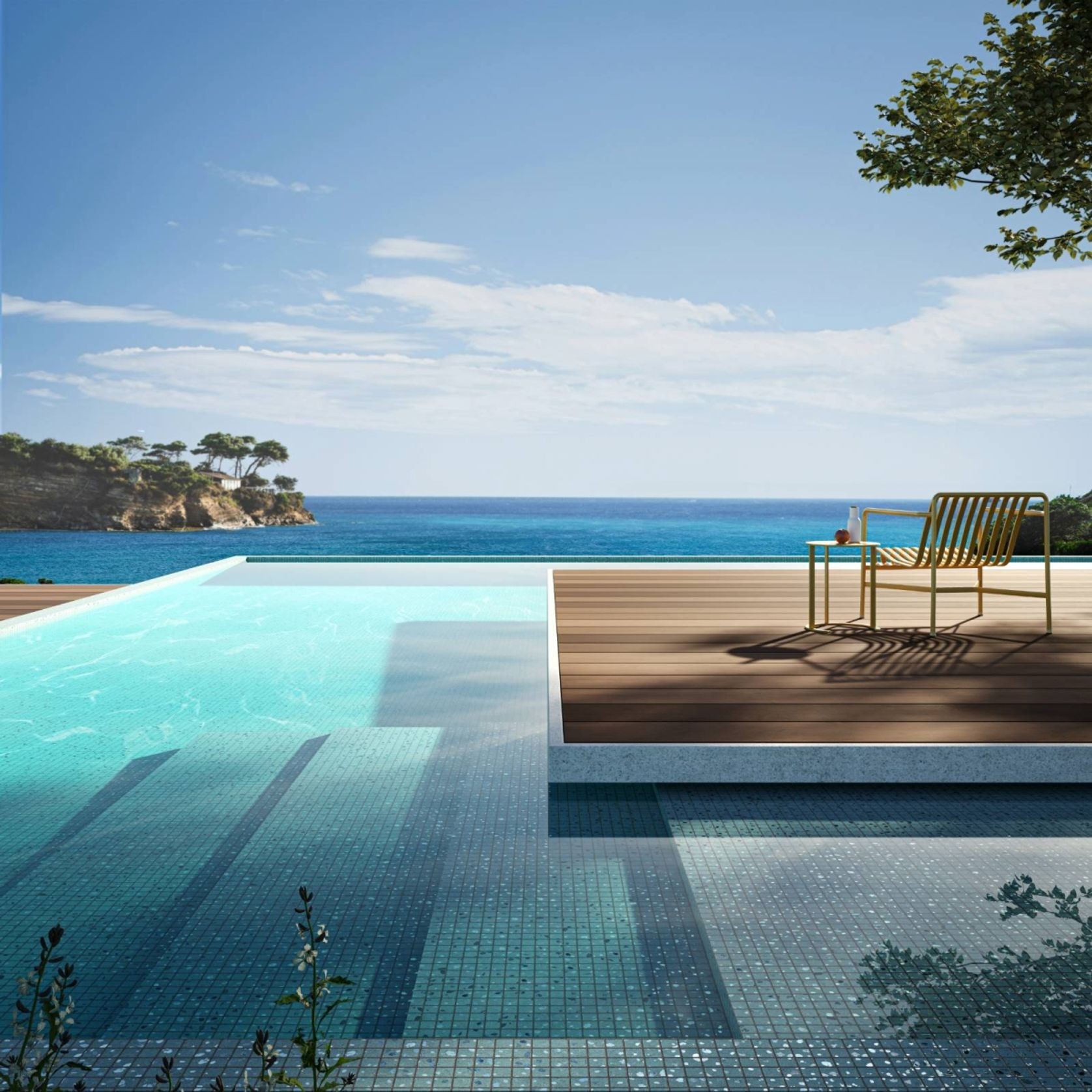 Teal | Terrazzo Mosaics Collection by Ezarri gallery detail image