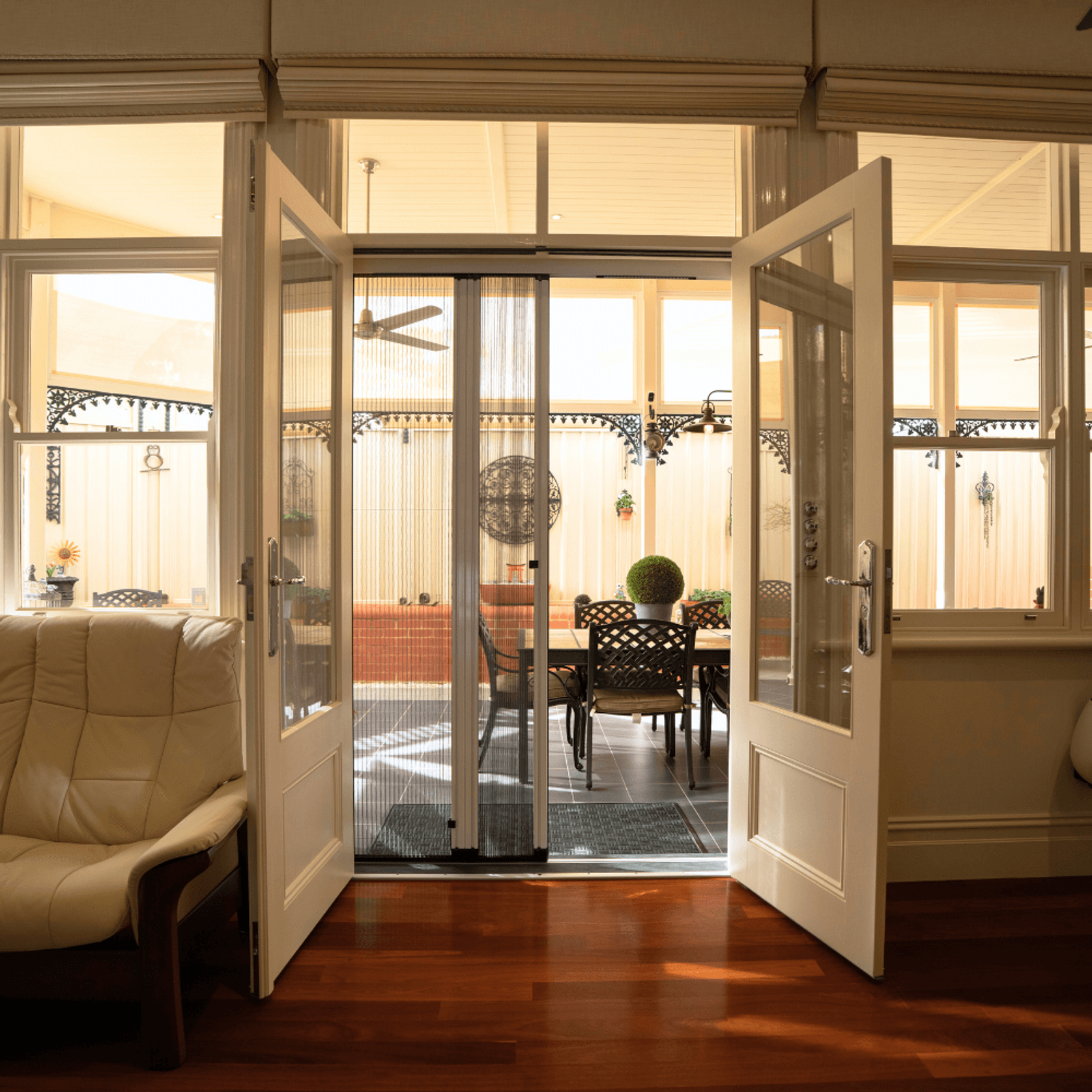 Retractable Flyscreen : French door gallery detail image