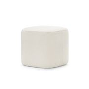 Podd Square Ottoman Stool | Cream Bouclé gallery detail image