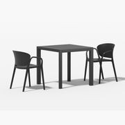 Arcus Table With Andi Chairs 3-Piece Outdoor Dining Set gallery detail image