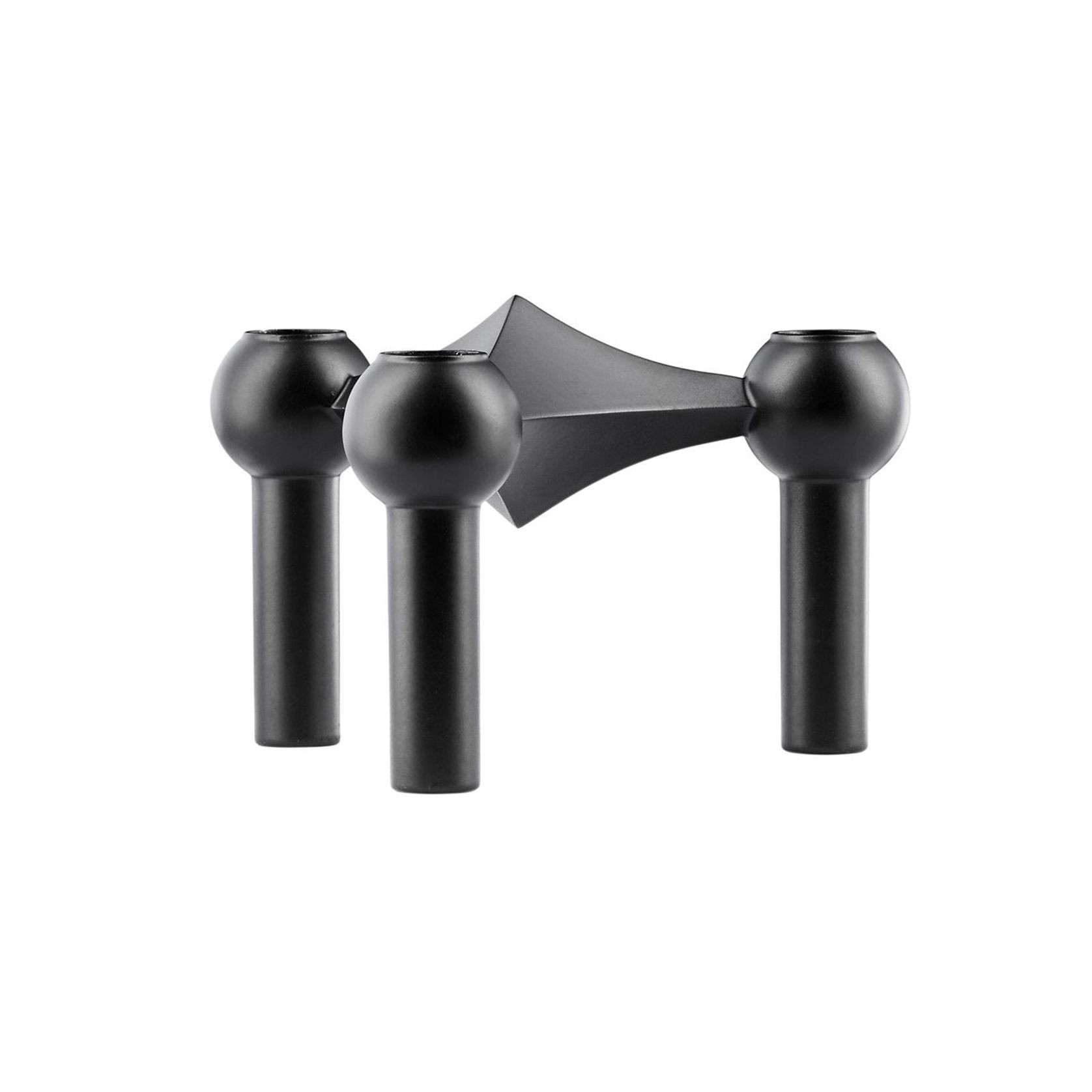 Stoff Nagel Candle Holders – Black 1 Pack gallery detail image