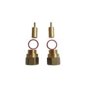 25mm Wall Tap Spindle Extender - Brushed Bronze Gold gallery detail image