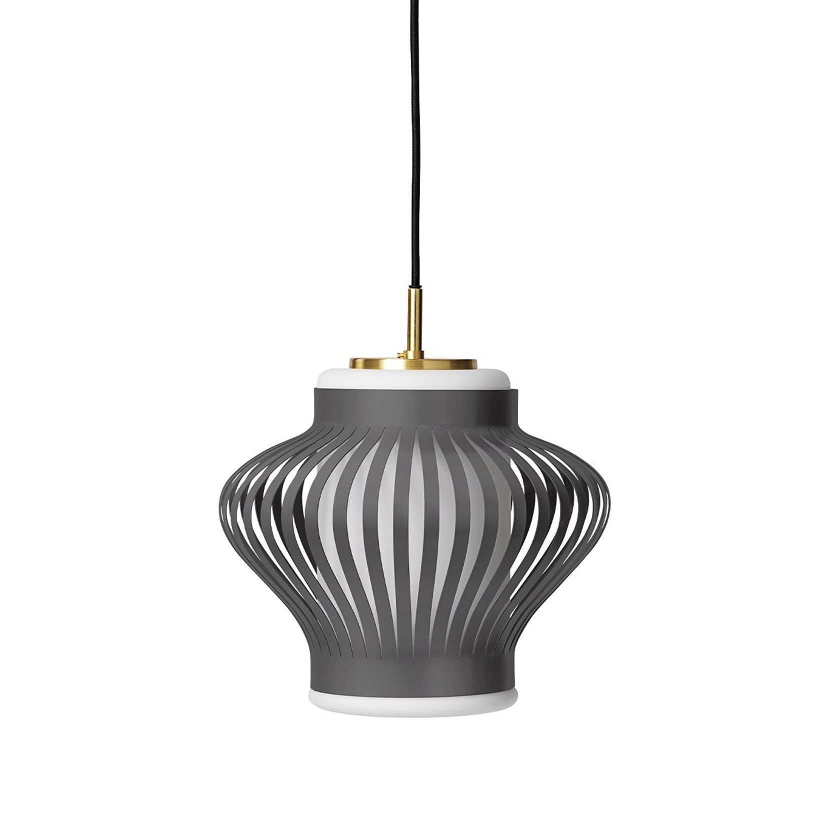 Opal Lamella Pendant Lamp gallery detail image