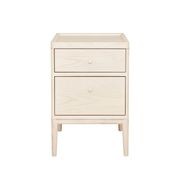 Salina Bedside Cabinet - Two Drawer gallery detail image