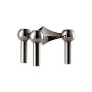 Stoff Nagel Candle Holders – Black Chrome 1 Pack gallery detail image