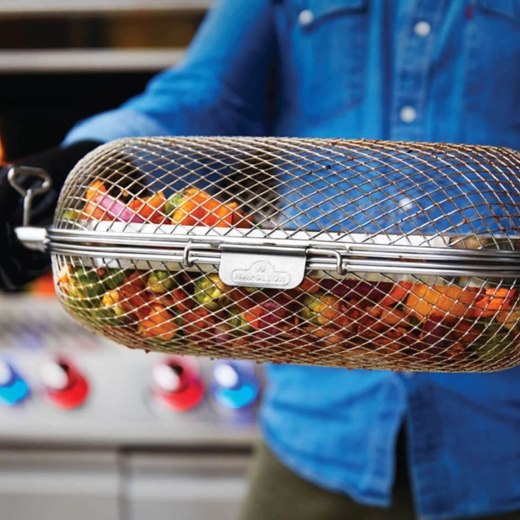 Rotisserie Grill Basket gallery detail image