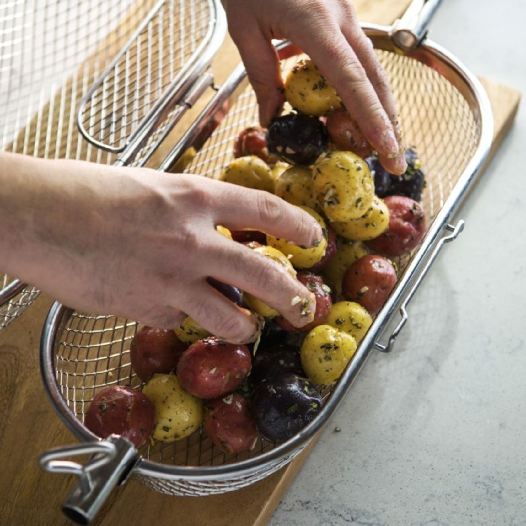 Rotisserie Grill Basket gallery detail image