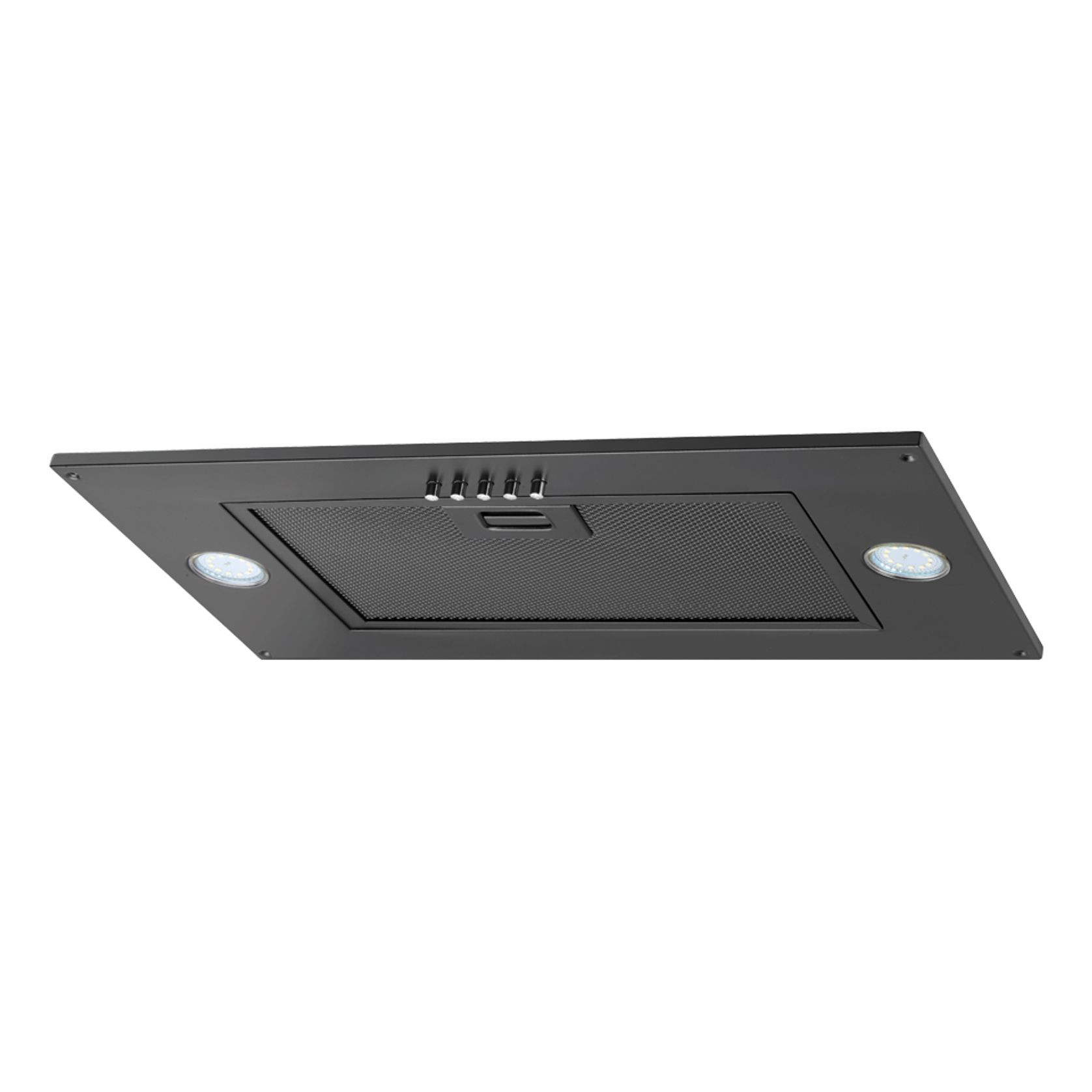 Black Undermount Rangehood 600mm (Non-Silent) - HN-6CB gallery detail image