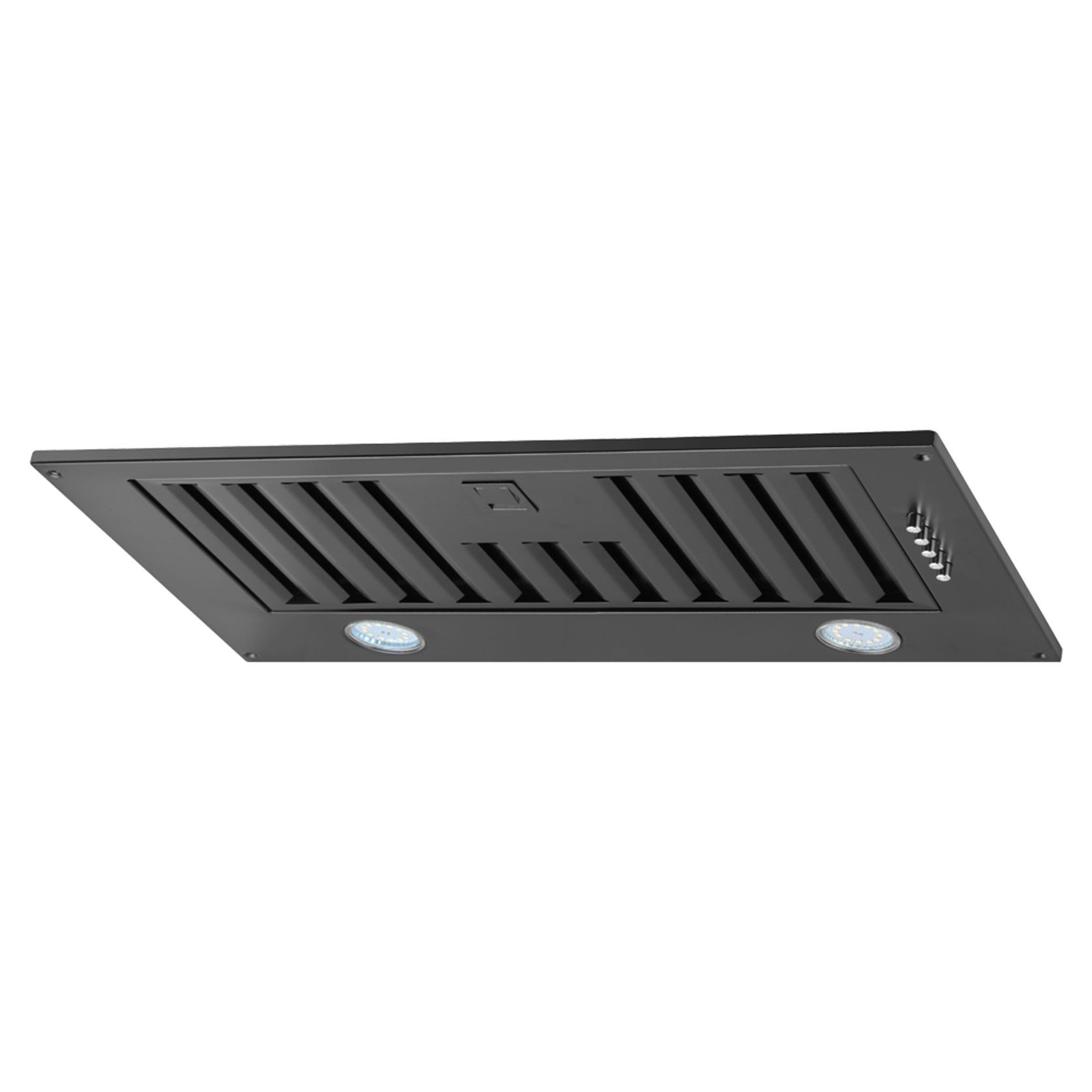 Black Undermount Rangehood 600mm (Non Silent) - WINU-6B gallery detail image