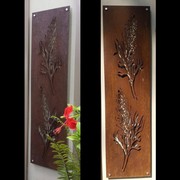 Grevillea Double 3D Metal Wall Art and Panel gallery detail image