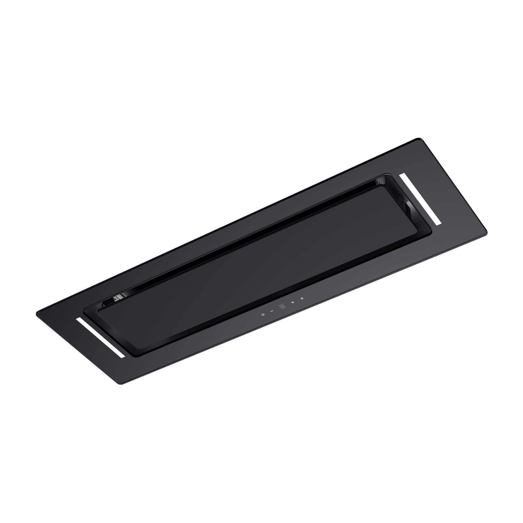 Black Glass Undermount Rangehood 900mm - BGUM-9B gallery detail image