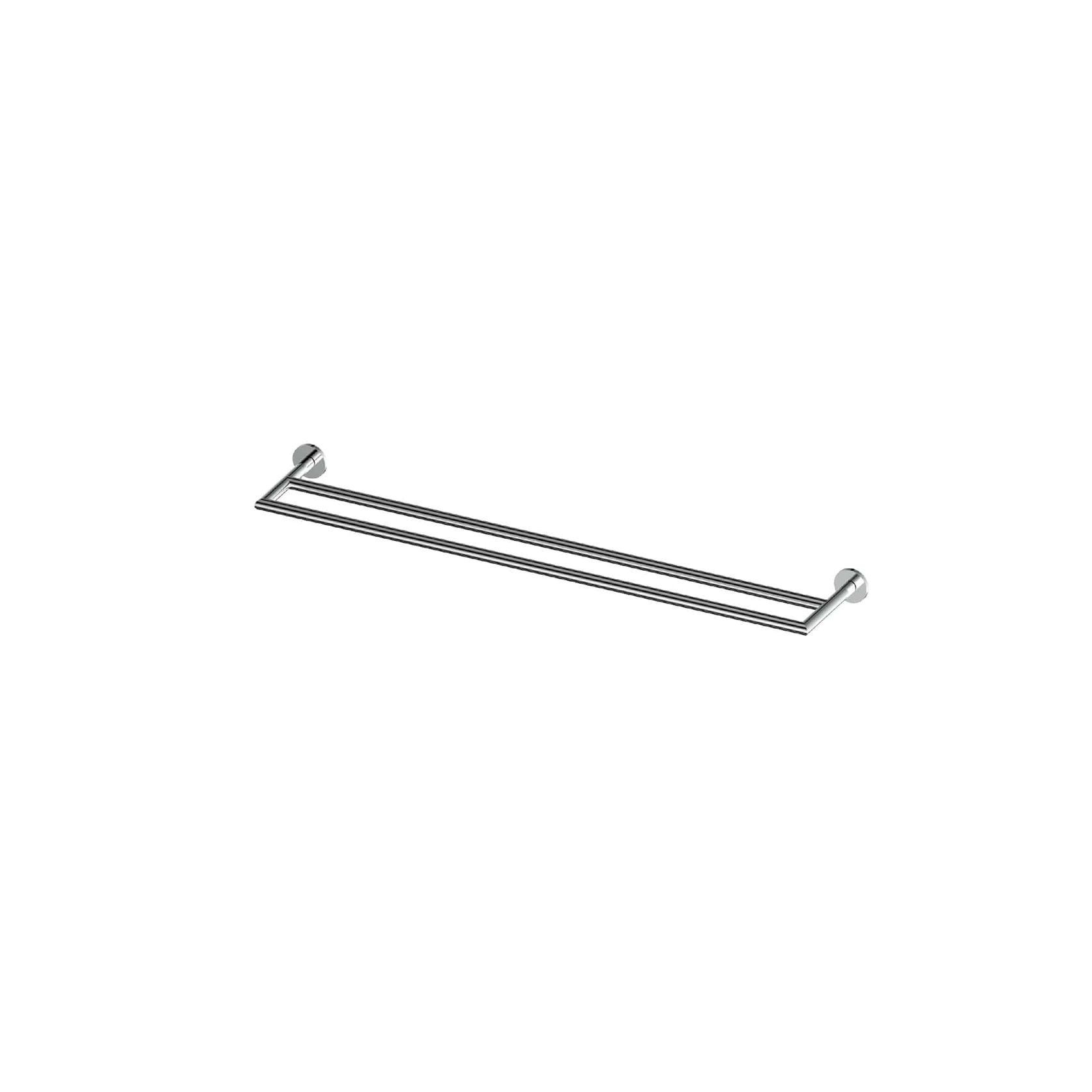Zola Double Towel Rail 600mm gallery detail image