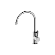 York Kitchen Mixer Gooseneck Spout With Metal Lever Chrome gallery detail image