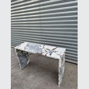 Waterfall Hallway Console - Milky Blue | Natural Stone Co. gallery detail image