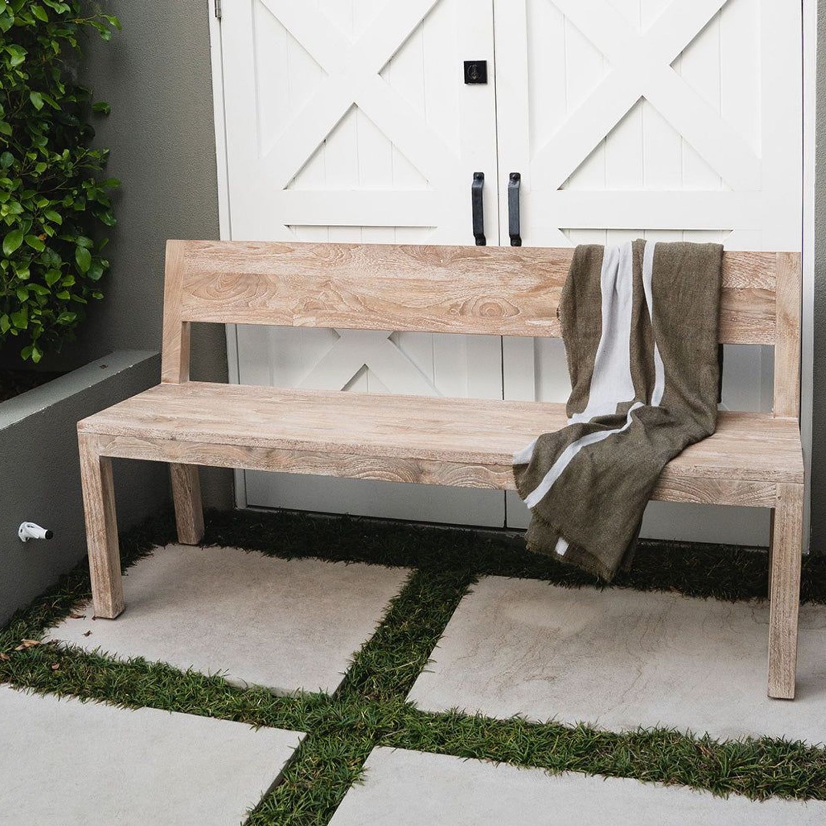 Palm Garden Bench 150cm gallery detail image