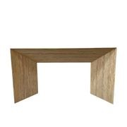 Wolf Hallway Console - Veincut Travertine | Natural Stone Co. gallery detail image