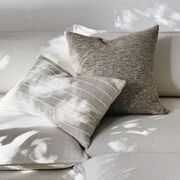 'Sandstorm' Cushion / Feather Inner / Granite gallery detail image