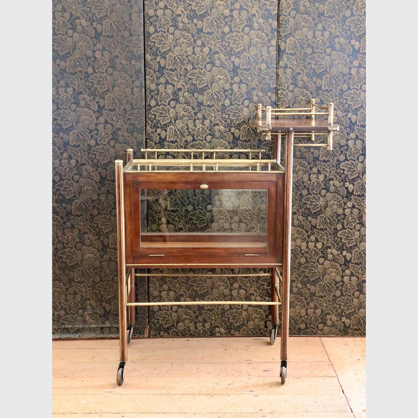 Deco Bar Cart By German Designer, Ernst Rockhausen gallery detail image