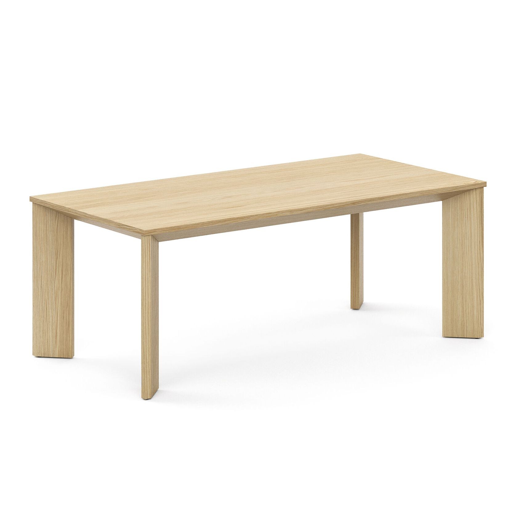 Edje 200cm Oak Dining Table | Natural gallery detail image