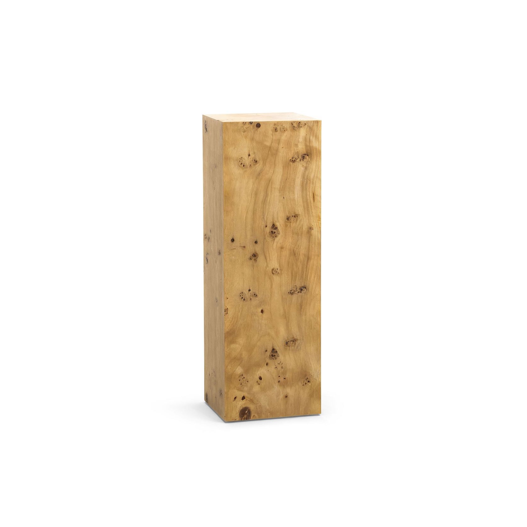 Calix Burl Plinth Tall | Natural gallery detail image
