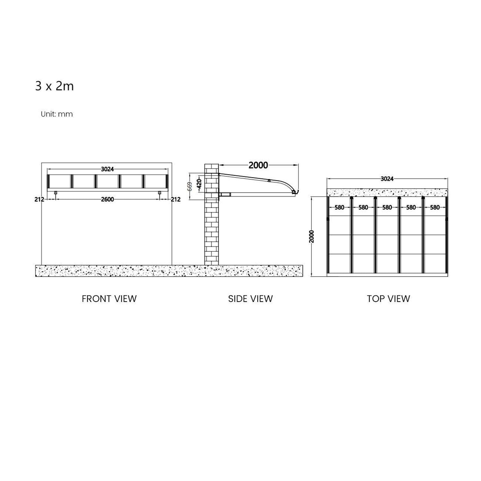 Country Window / Door Awning Canopy gallery detail image