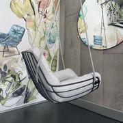 Freifrau | Leyasol Outdoor Lounge Swing Seat | Lopi Ash + Black gallery detail image