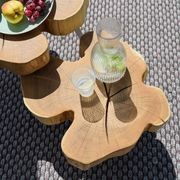 Janua | BC 05 Stomp Outdoor Table | 30-40cm | Raw Acacia gallery detail image