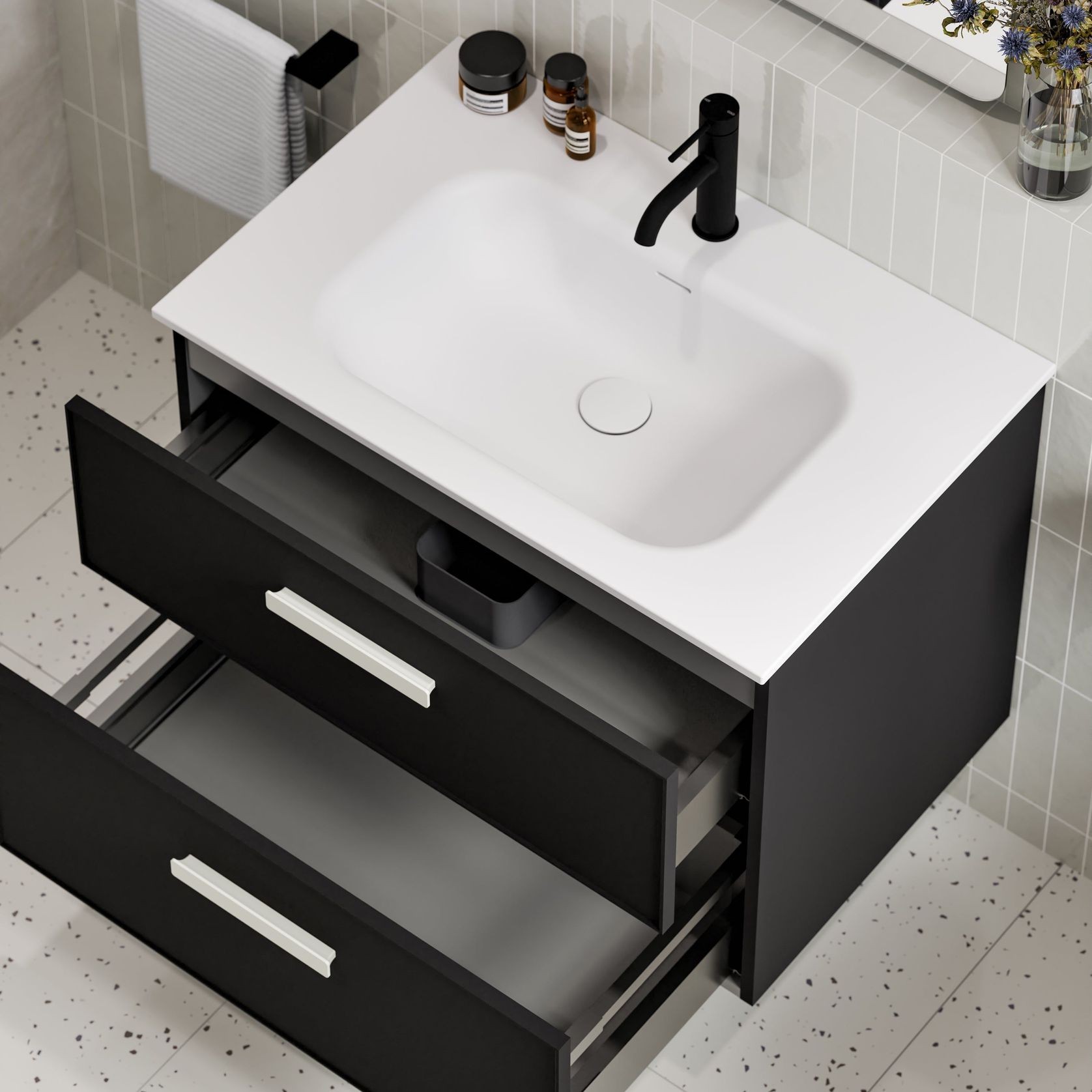 Lineare 750 Axel 2 Drawer Vanity gallery detail image