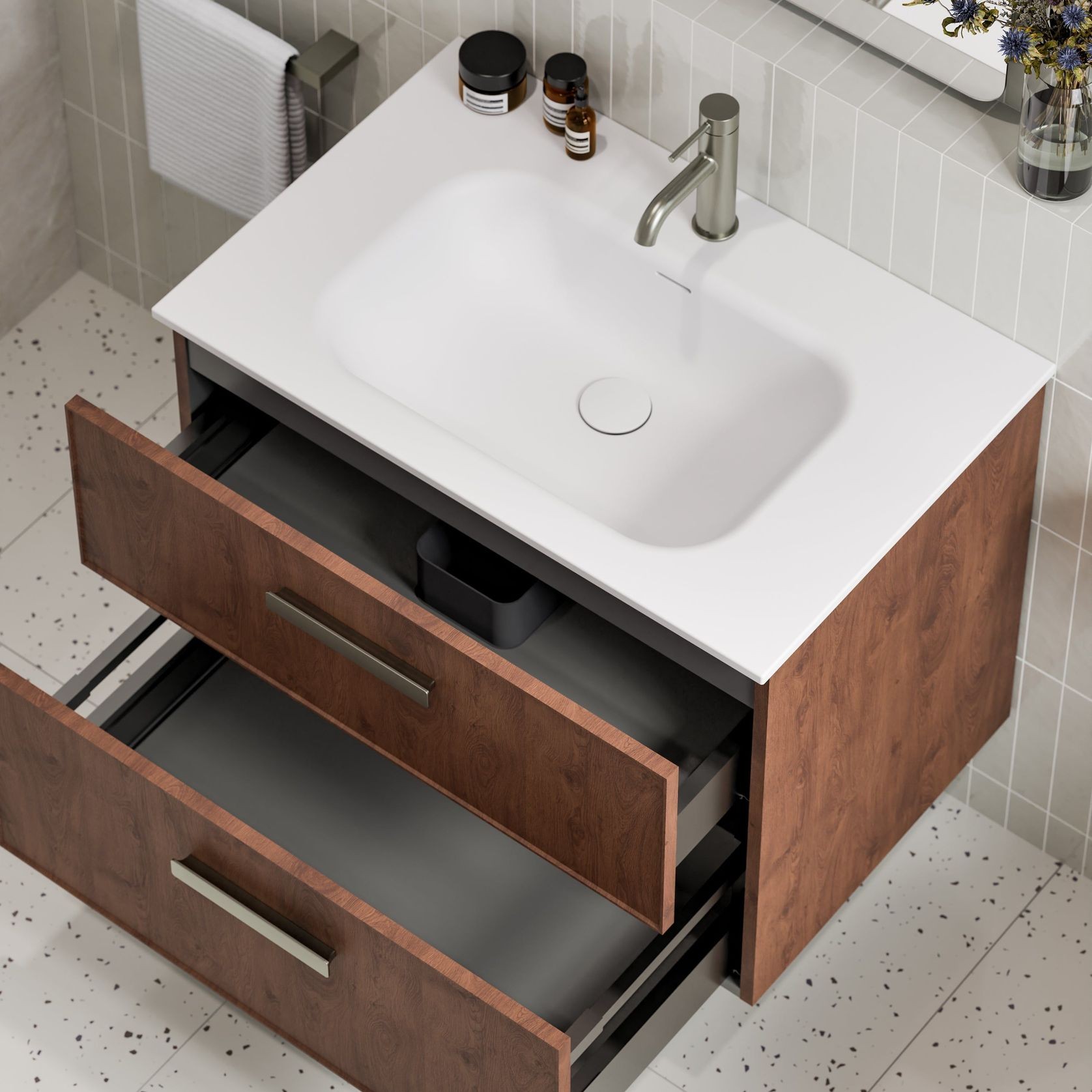 Lineare 750 Axel 2 Drawer Vanity gallery detail image