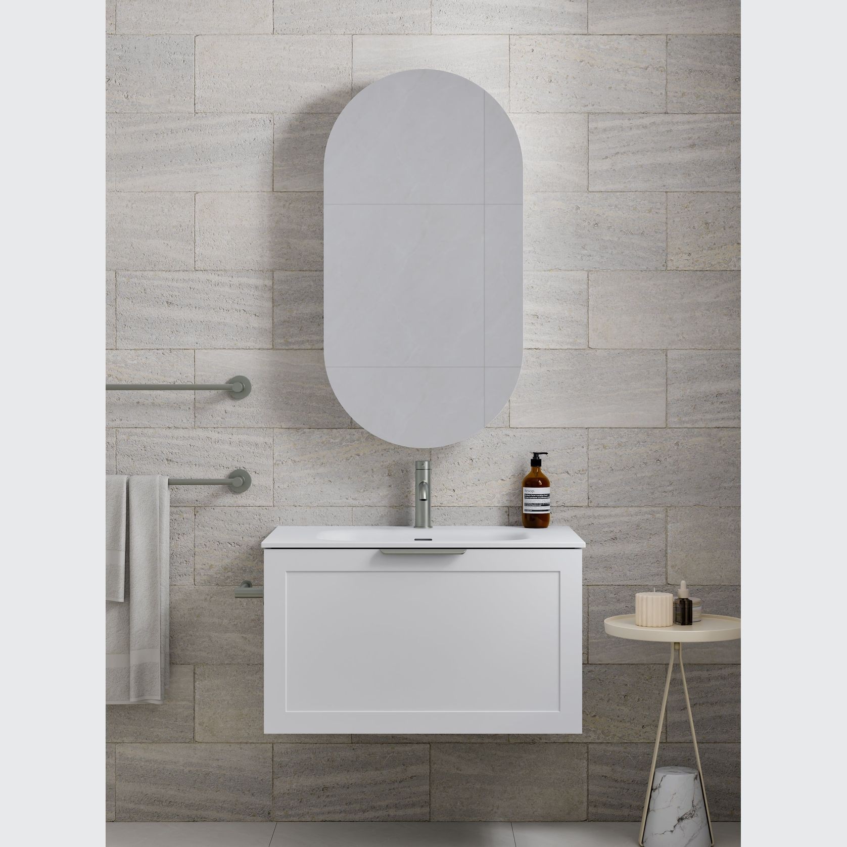 Lineare 750 Loft Single Drawer Vanity gallery detail image