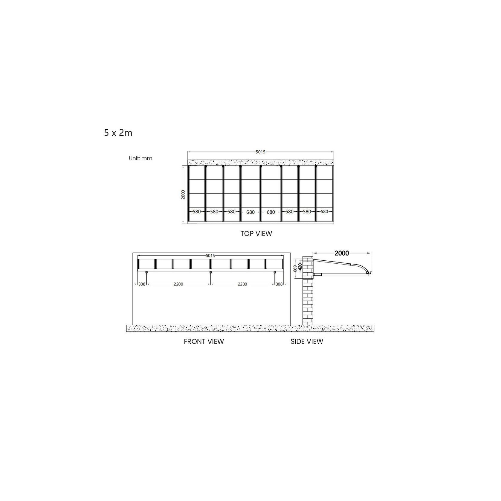 Country Window / Door Awning Canopy gallery detail image