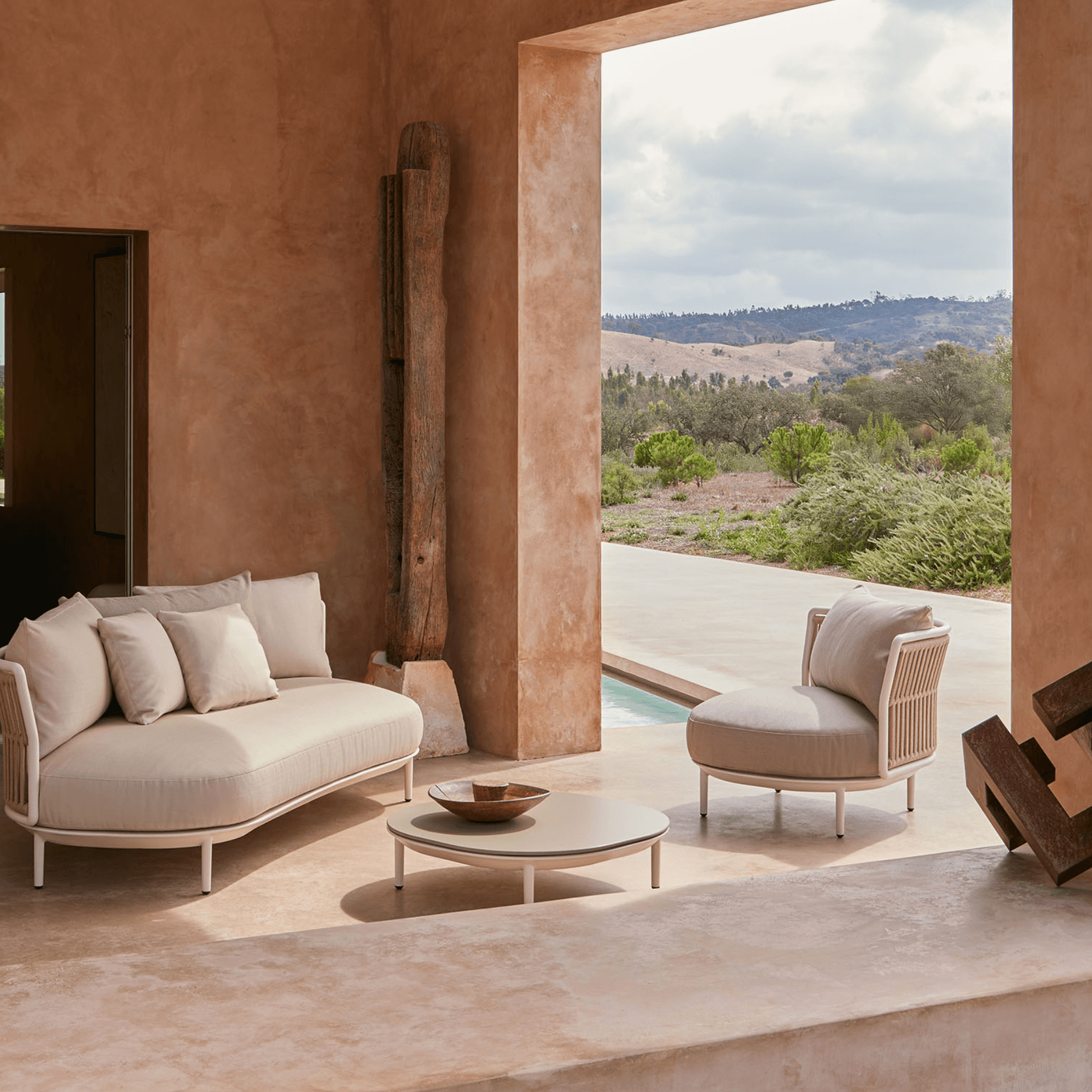 Amba Sofa 2 Without Arms - Woven gallery detail image