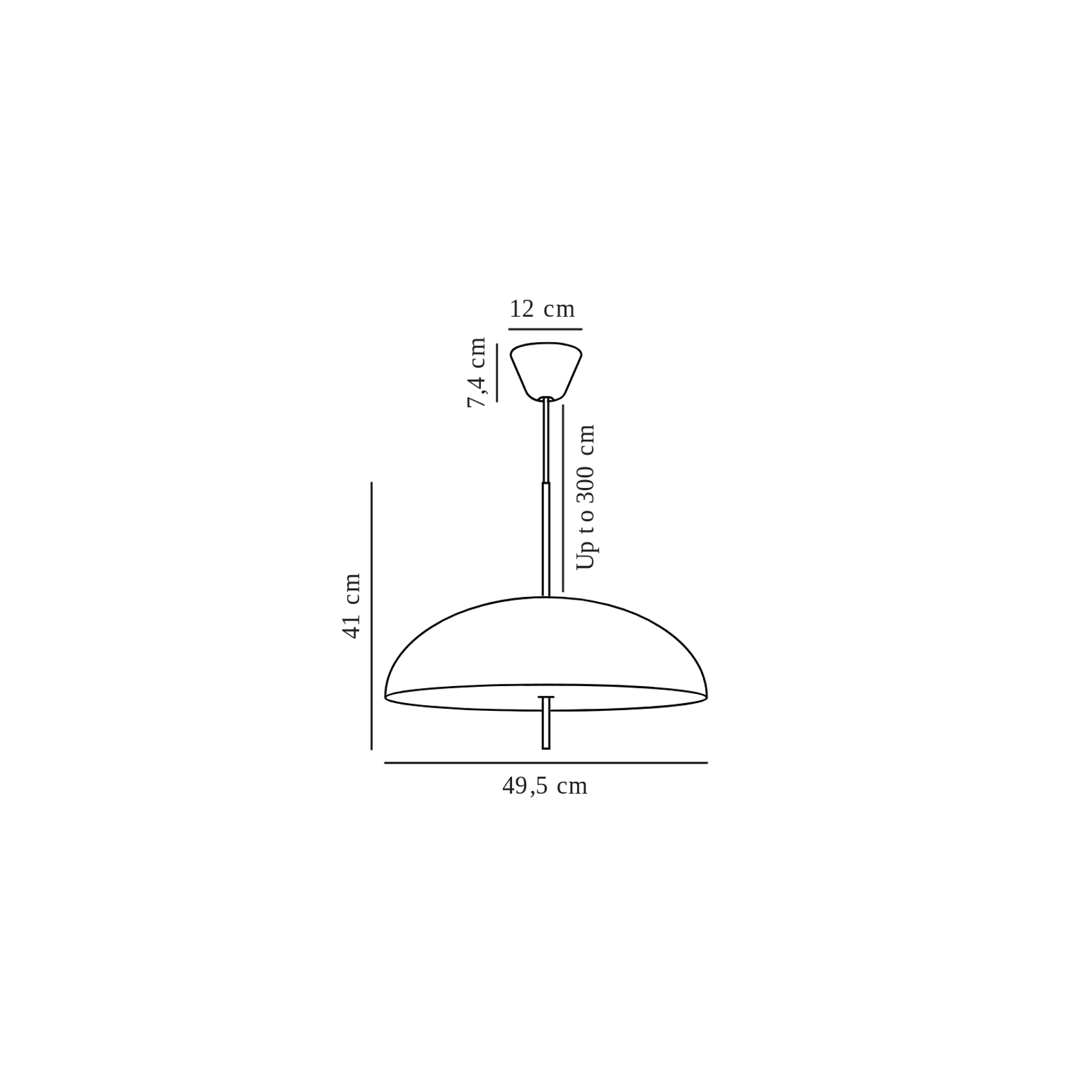 Versale 50 Pendant gallery detail image