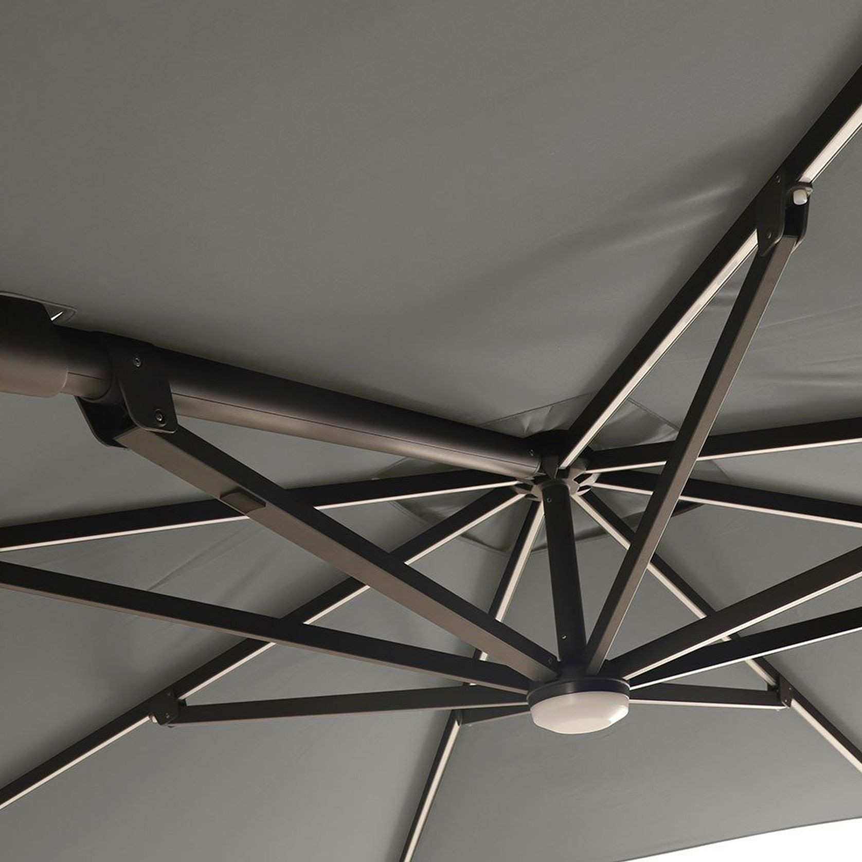 Agave 3m Square Cantilever Umbrella gallery detail image