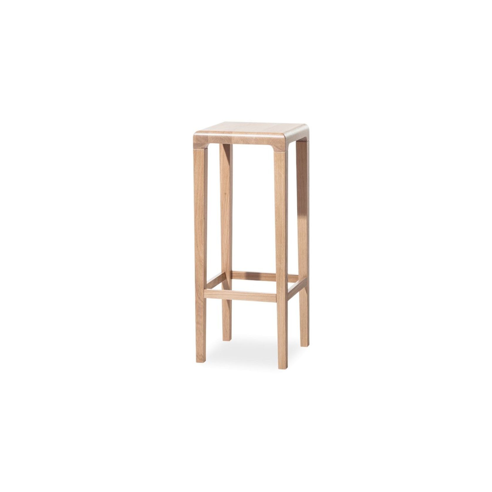 Rioja Bar Stool - Natural Oak - 80cm - by TON gallery detail image