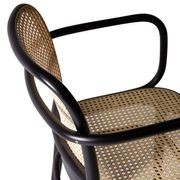 811 Hoffmann Armchair - Black Stain - by TON gallery detail image