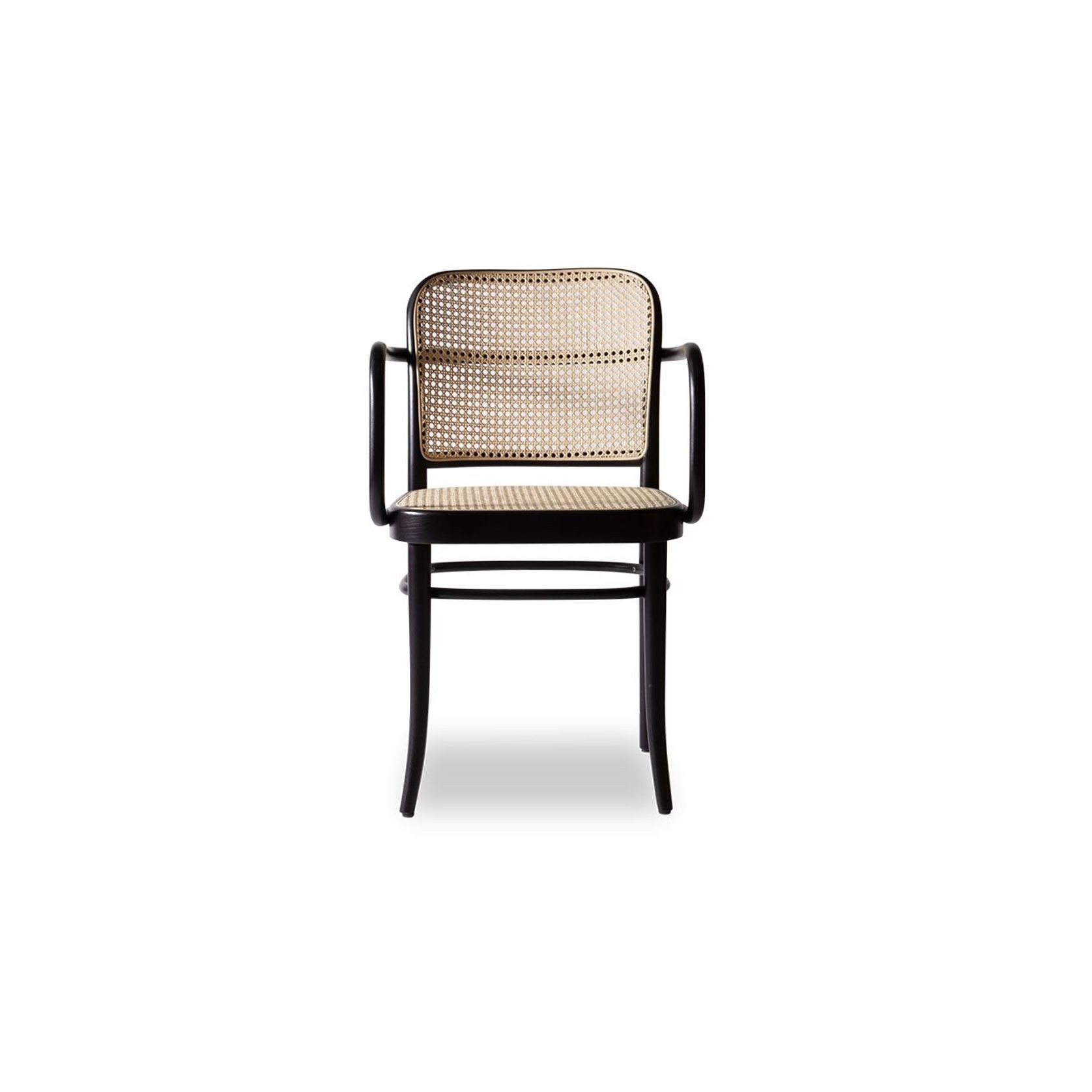 811 Hoffmann Armchair - Black Stain - by TON gallery detail image
